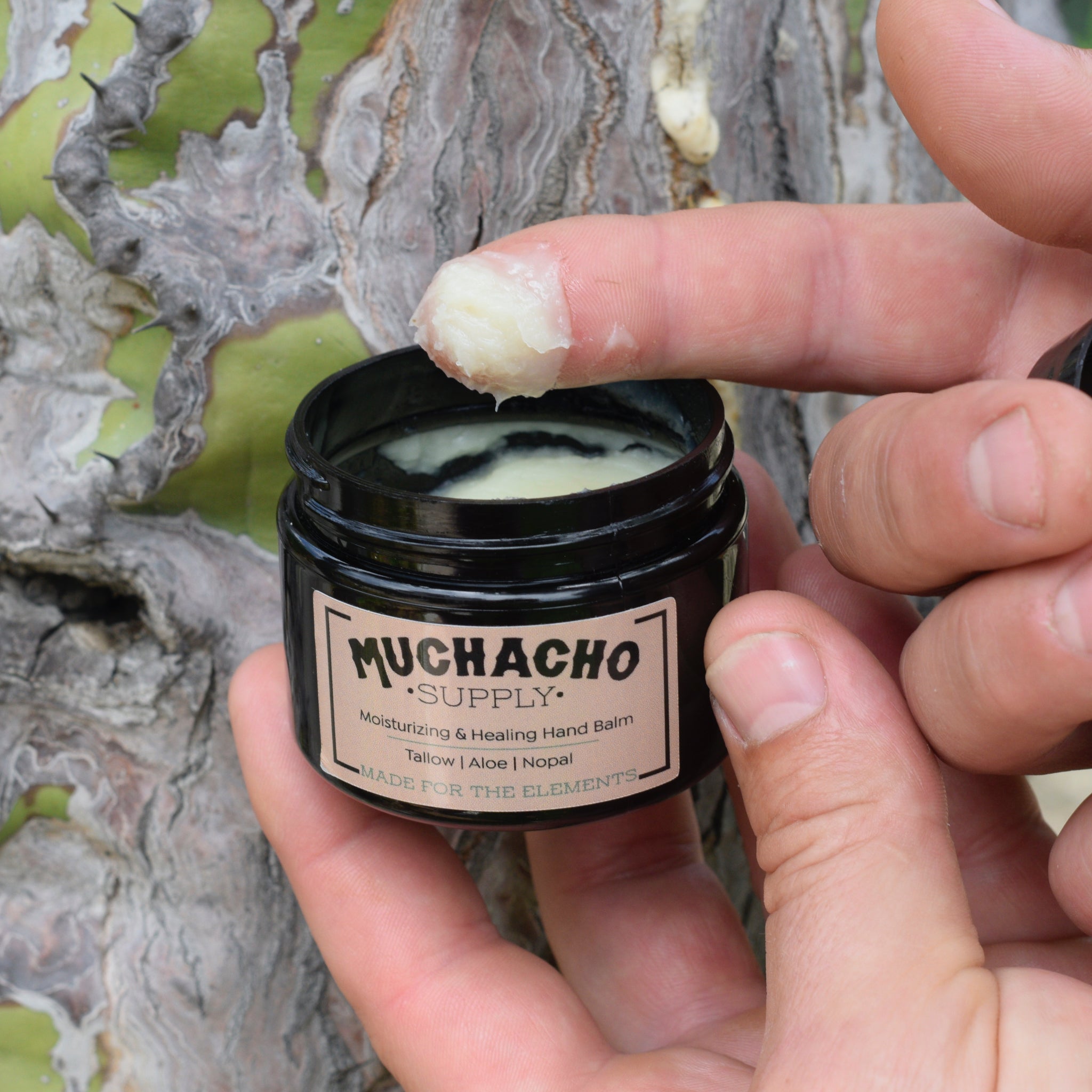 Dry hand tallow salve